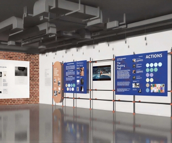 Modern Exhibition Hall-ID:685738098