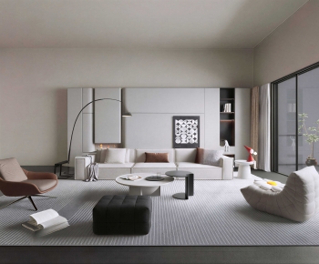 Modern A Living Room-ID:915870907