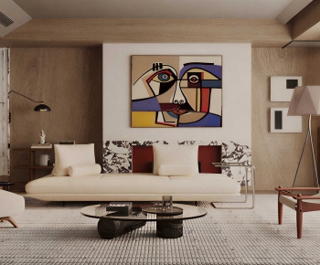 Modern A Living Room-ID:834341099