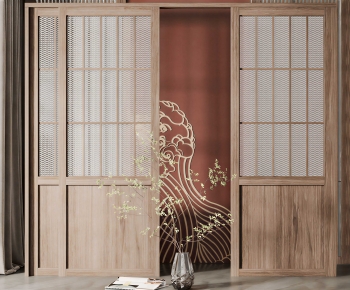 New Chinese Style Sliding Door-ID:750893124