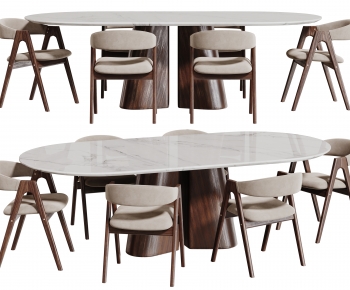 Modern Dining Table And Chairs-ID:811511042