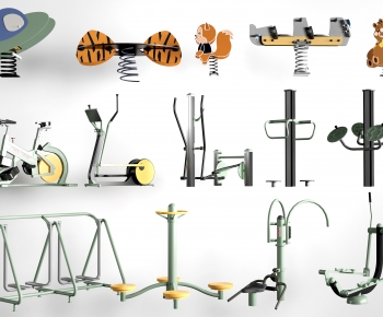 Modern Fitness Equipment-ID:489655026