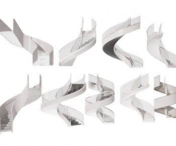 Modern Rotating Staircase-ID:635389097