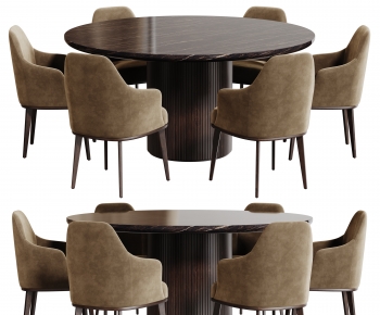 Modern Dining Table And Chairs-ID:395606998