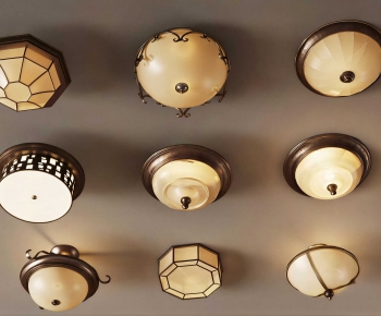 French Style Ceiling Ceiling Lamp-ID:571027046