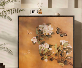 New Chinese Style Decorative Cabinet-ID:722162012