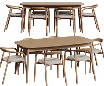 Modern Dining Table And Chairs-ID:644654994