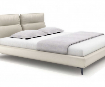 Modern Double Bed-ID:577340143