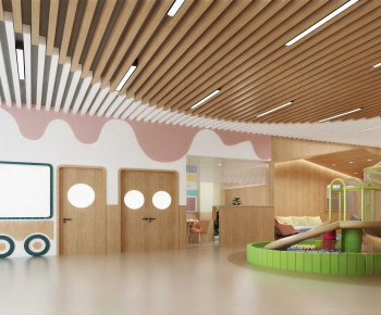 Modern Kindergarten Hall-ID:573350911