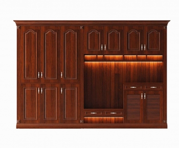 American Style Shoe Cabinet-ID:861130953