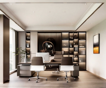 Modern Manager's Office-ID:884268052
