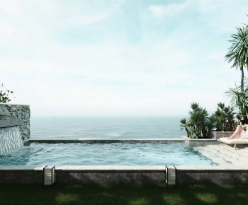 Modern Swimming Pool-ID:162167076