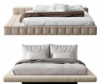 Modern Double Bed-ID:620999105