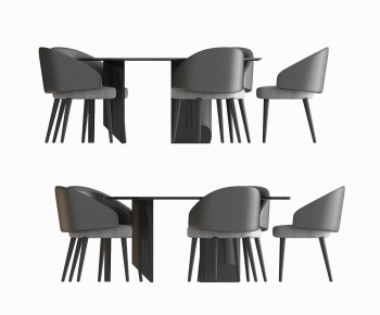 Modern Dining Table And Chairs-ID:509572033