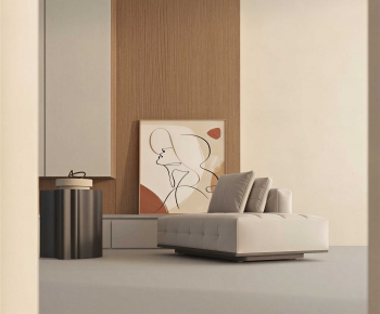 Modern Single Sofa-ID:323352107