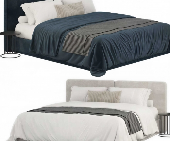 Modern Double Bed-ID:133742091