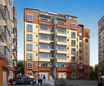 Modern Residential Building-ID:188381911