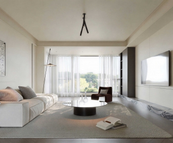 Modern A Living Room-ID:772787091