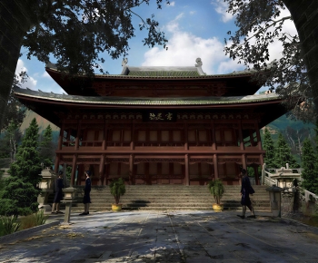 Chinese Style Ancient Architectural Buildings-ID:475044975
