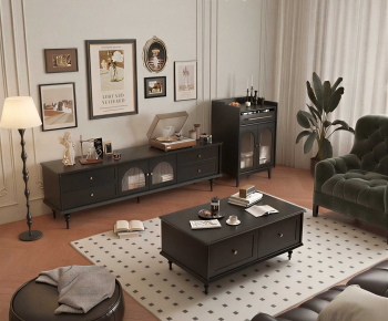 Modern A Living Room-ID:263669971