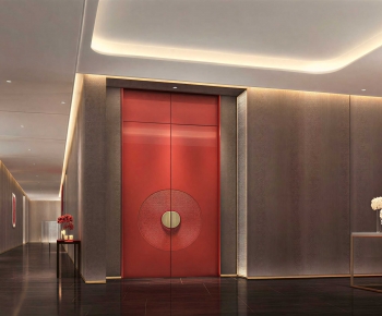 New Chinese Style Corridor-ID:719445947