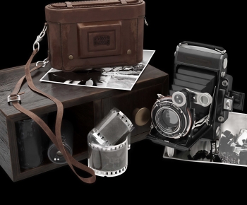 Retro Style Digital Camera-ID:697083959