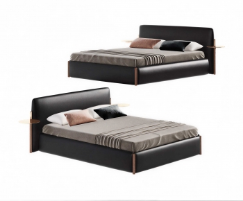 Modern Double Bed-ID:115518096