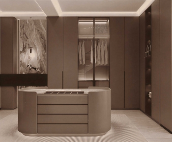 Modern Clothes Storage Area-ID:230345015