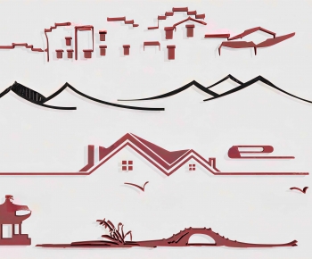 New Chinese Style Wall Decoration-ID:506733895