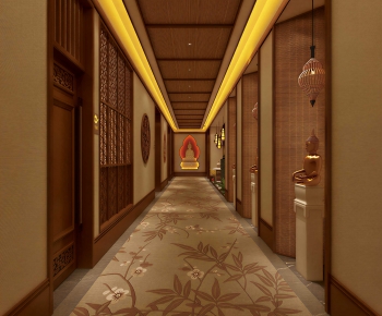 New Chinese Style Corridor-ID:525160078