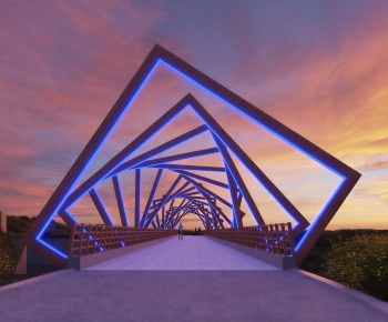 Modern Park Landscape-ID:313143974