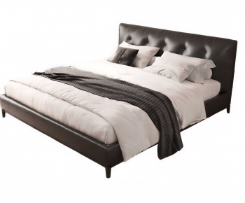 Modern Double Bed-ID:102939662