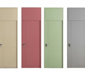 Modern Single Door-ID:744618896