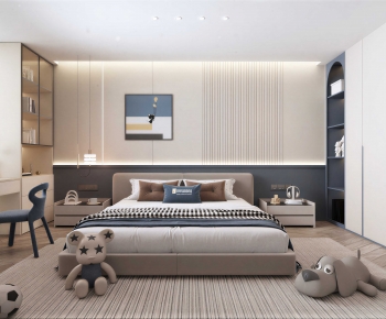 Modern Boy's Room And Son's Room-ID:140080937