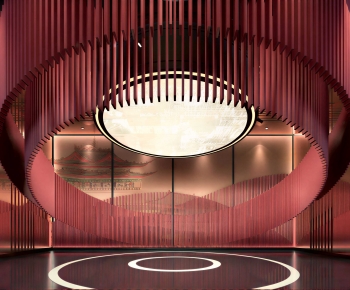 New Chinese Style Exhibition Hall-ID:679160123
