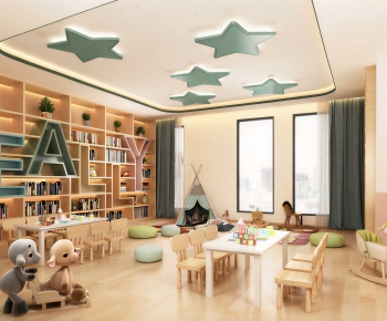 Modern Children's Playroom-ID:615241055