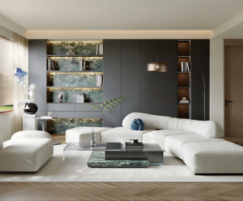 Modern A Living Room-ID:273070104