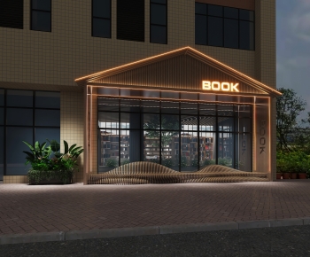 Modern Facade Element-ID:669022085