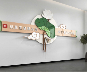 New Chinese Style Culture Wall-ID:375452048