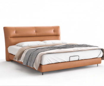 Modern Double Bed-ID:742279057