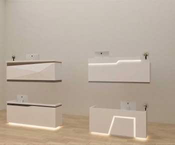 Modern Reception Desk-ID:723073964