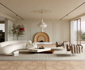 French Style A Living Room-ID:318978078