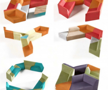 Modern Card Seat Sofa-ID:674282079