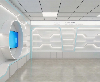 Modern Exhibition Hall-ID:876465082