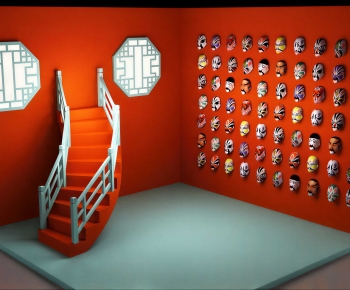 Modern Exhibition Hall-ID:790071968