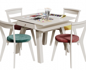 Modern Children's Table/chair-ID:276227008