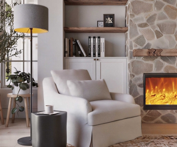 Modern Single Sofa-ID:251048097