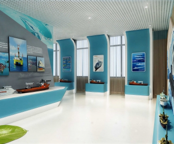 Modern Exhibition Hall-ID:442451007