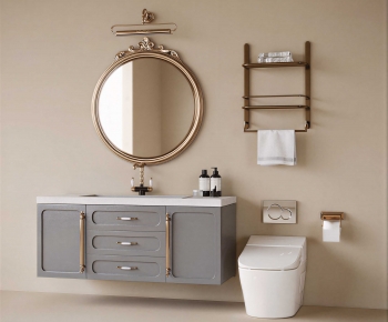 Modern Bathroom Cabinet-ID:100878007