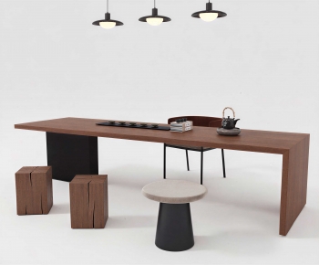 New Chinese Style Tea Tables And Chairs-ID:226916079